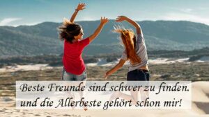 BFF Sprüche Beste Freunde Sprüche kurz • süß • schön