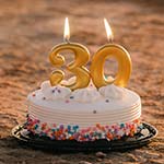 Glückwünsche zum 30 Geburtstag